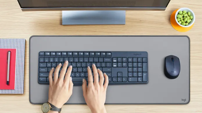 Ensemble Clavier Souris Sans Fil Logitech MK235 -Noir